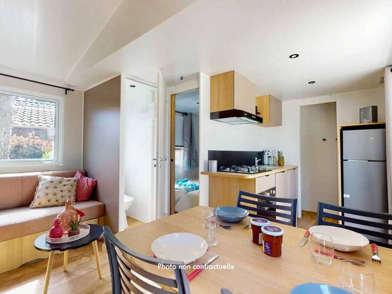 Zecamping 4* toboggans pataugeoire locatif 28m2 4 pers in Capbreton, Côte d’Argent