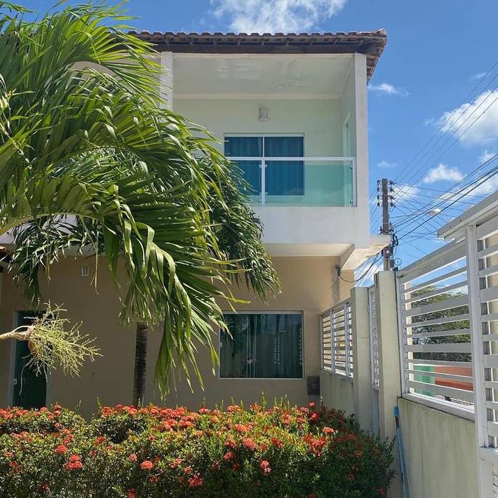 Casas e apartamentos de temporada para 22 pessoas, com jardim e piscina e ainda vista, adaptado a crianças em Piranha