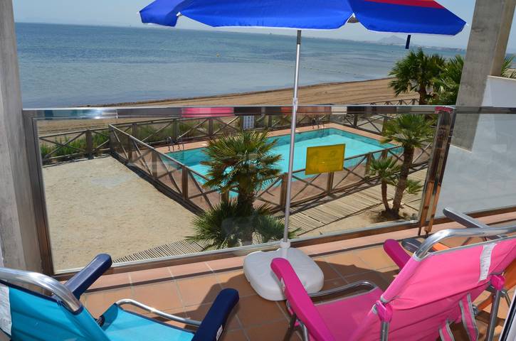 Ferienwohnung für 6 Personen, mit Kinderpool und Balkon in La Manga - 4