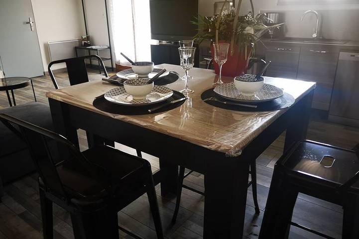 Gîte pour 4 personnes, avec jardin