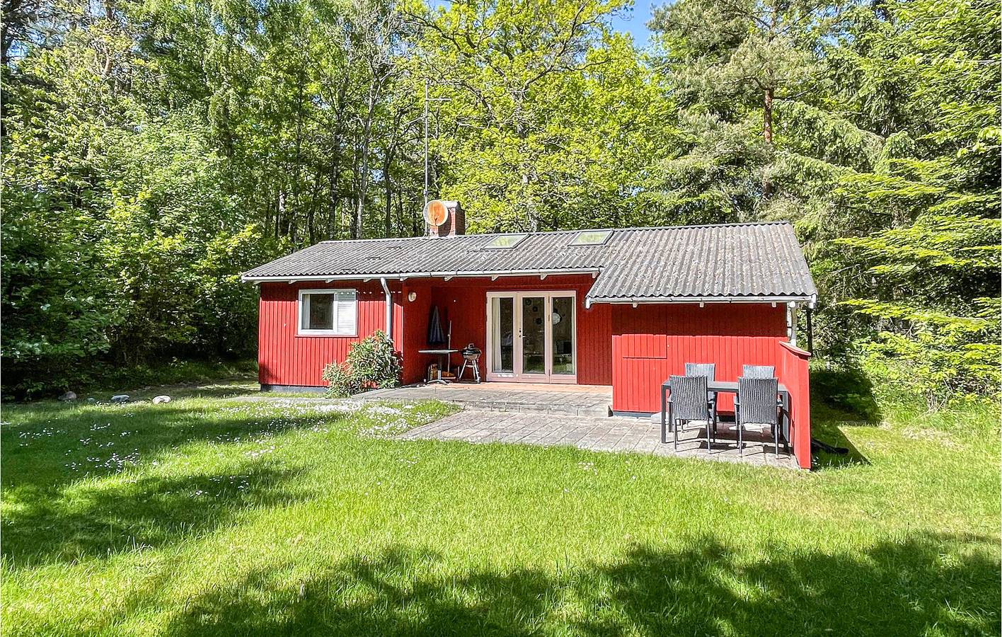 Ferienhaus für 4 Personen mit Terrasse in Hasle, Bornholm