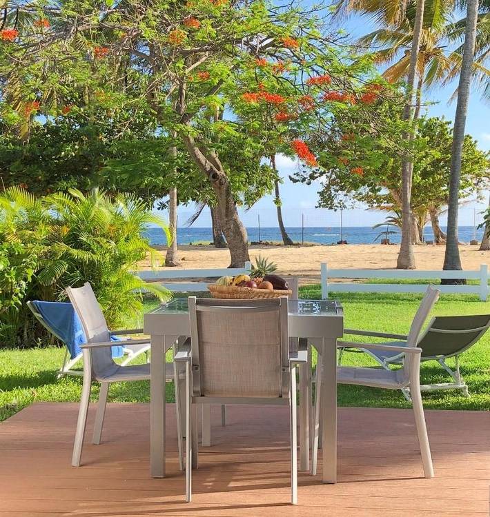Appartement de vacances pour 2 personnes, avec vue ainsi que jardin et bassin pour enfant