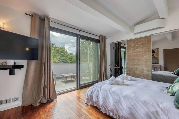 Villa für 10 Personen, mit Balkon und Garten in Saint-Tropez - 3