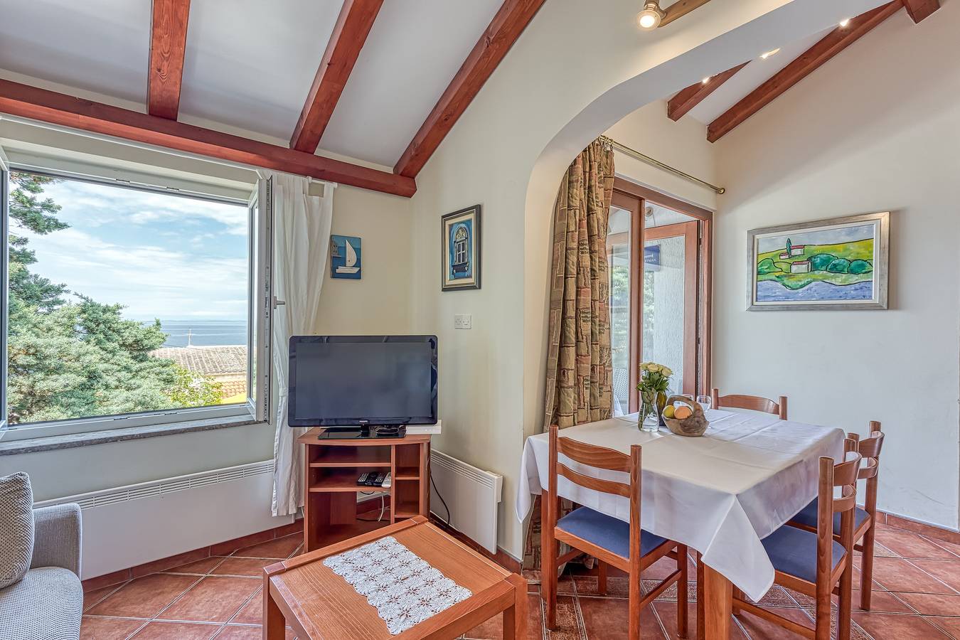 Ganze Wohnung, Valdarke Sea View Apartment in Mali Lošinj, Kvarner Inseln