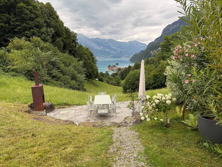 Ferienhaus für 5 Personen, mit Garten und Seeblick sowie Terrasse im Berner Oberland - 4