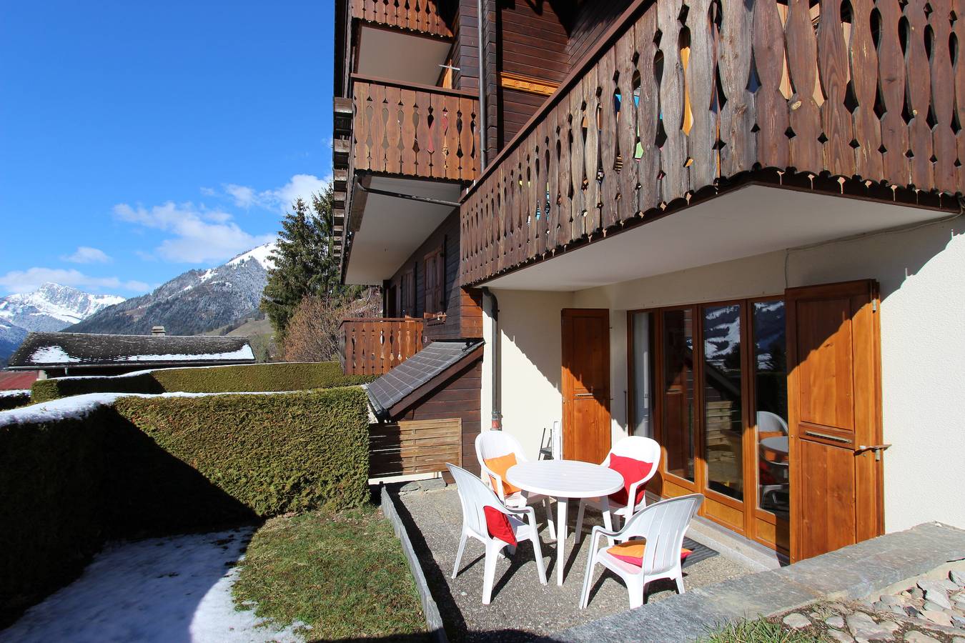 Appartement de vacances entier, Appartement Les Erables - 1 chambre à coucher, 44m2, 4 personnes in Château-d' Œx, Alpes Vaudoises