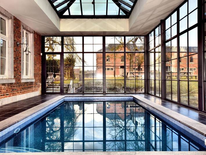 Maison de vacances pour 25 personnes, avec jardin ainsi que sauna et piscine - 1