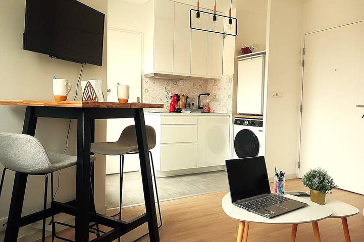 Appartement de vacances pour 2 personnes, avec Balcon à Cergy