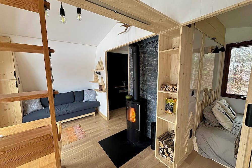 Le Tiny Chalet, Authentique sur les Pistes in Prémanon, Regionaler Naturpark Hochjura