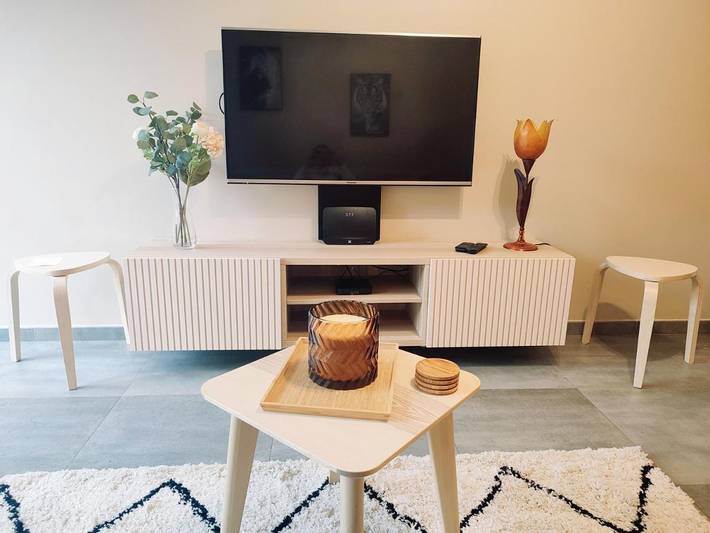 Hôtel pour 4 personnes, avec Terrasse et Jardin dans Maffle