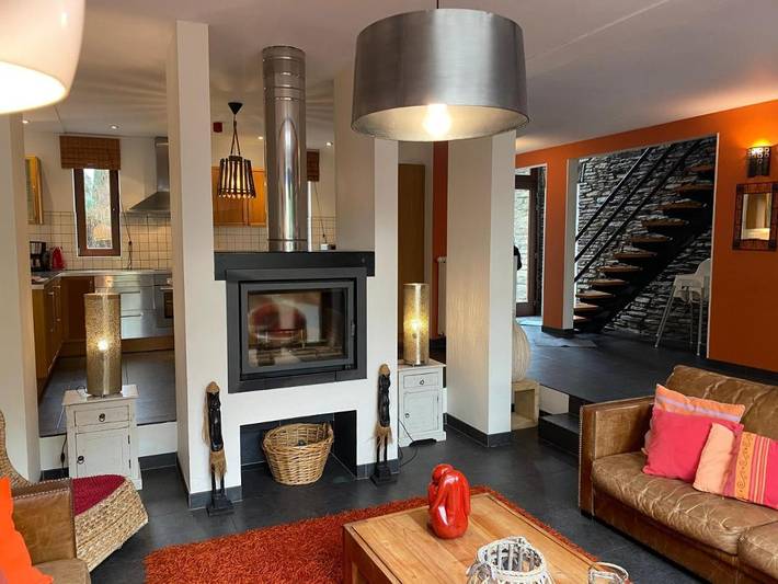 Location de vacances pour 15 personnes, avec jardin et vue à Rochehaut - 3