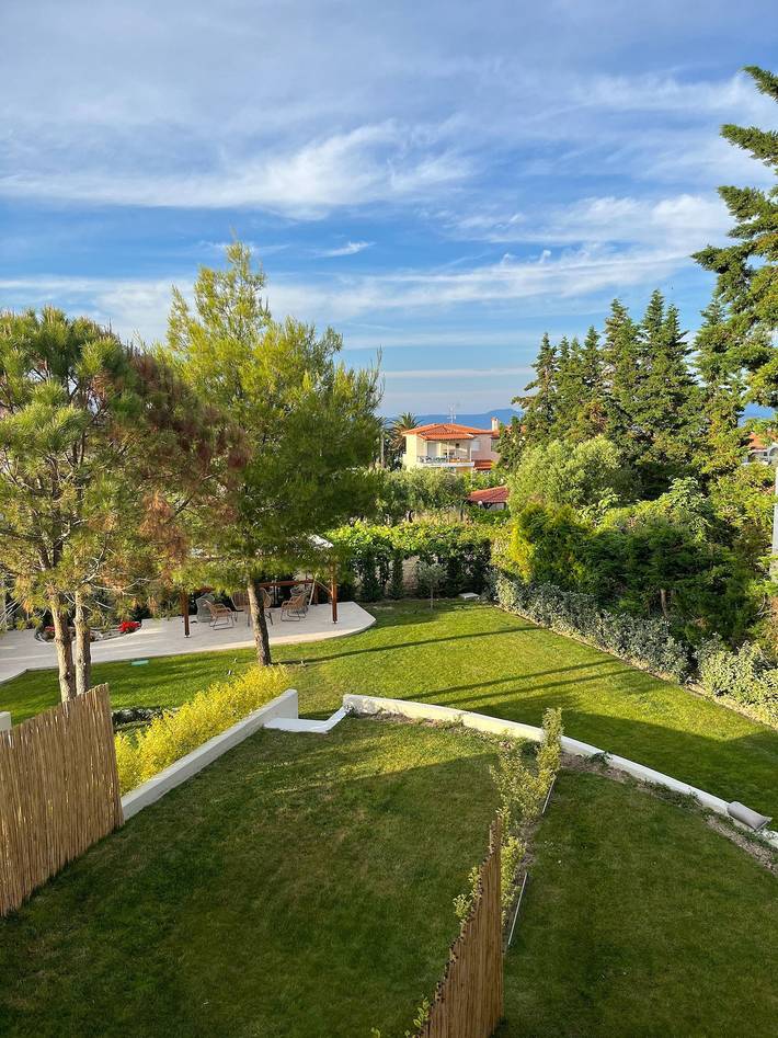 Villa für 4 Personen, mit Balkon und Garten sowie Meerblick, kinderfreundlich in Chalkidiki - 4