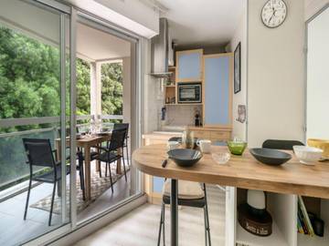 Gîte pour 4 personnes, avec piscine et terrasse, adapté aux familles dans Golf de Pornic