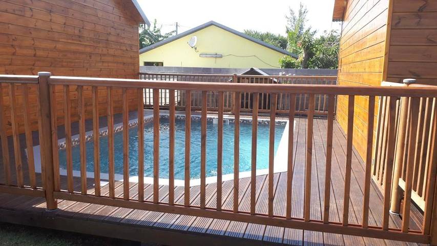 Gîte pour 4 personnes, avec piscine ainsi que jardin et vue dans Piton de la Fournaise - 4