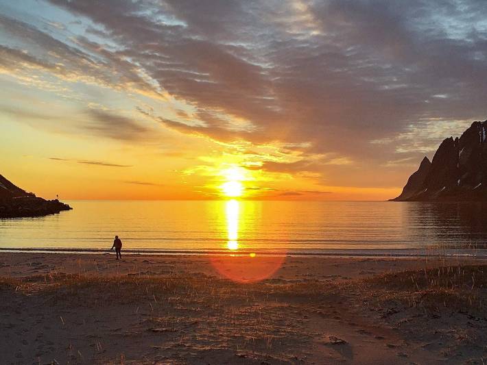 6 Personen Ferienhaus in Senjahopen in Senja, Berg (Norwegen)