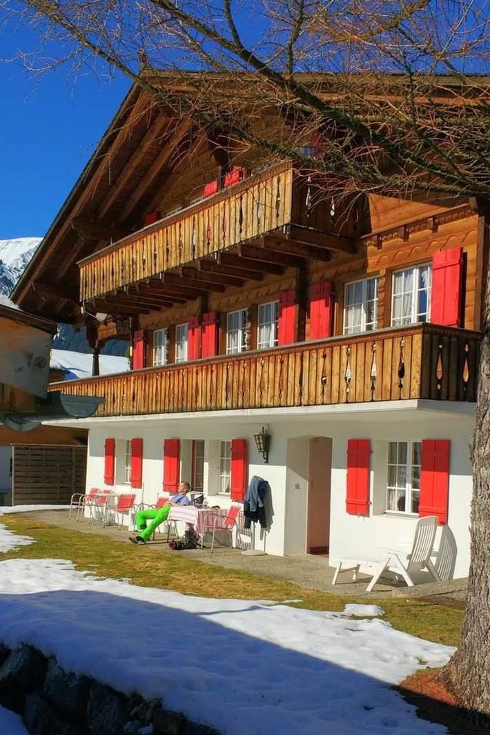 Vakantiewoning voor 4 personen, met Balkon in Lenk