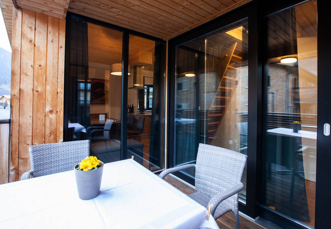 Ganze Wohnung, Ferienwohnung für 8 Personen mit Sauna in Sankt Gallenkirch (Stadt), Sankt Gallenkirch