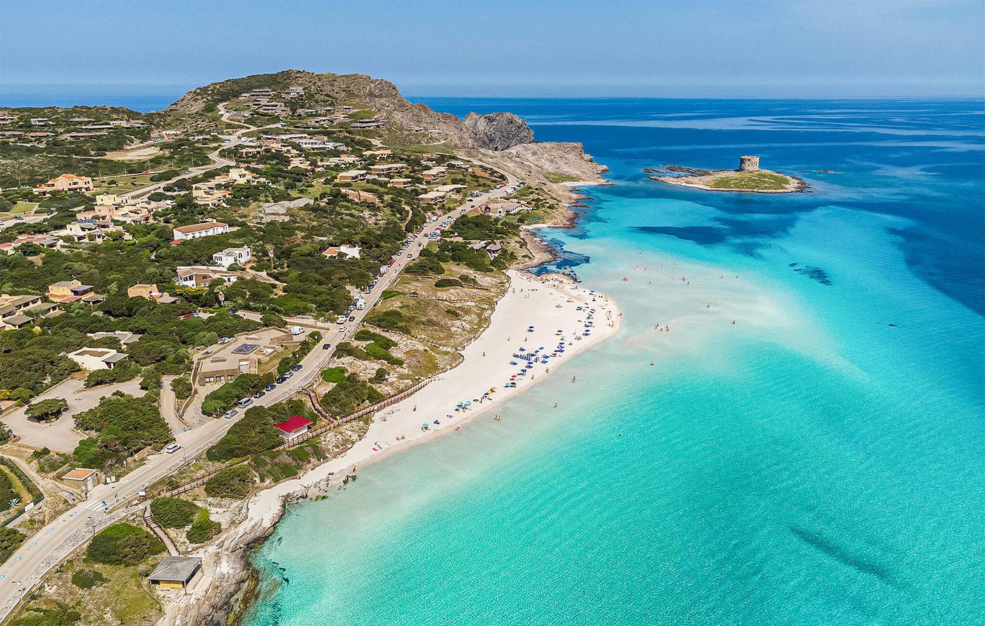 Une oasis en bord de mer : appartement lumineux avec terrasse, Wi-Fi et parking in Stintino, Nurra