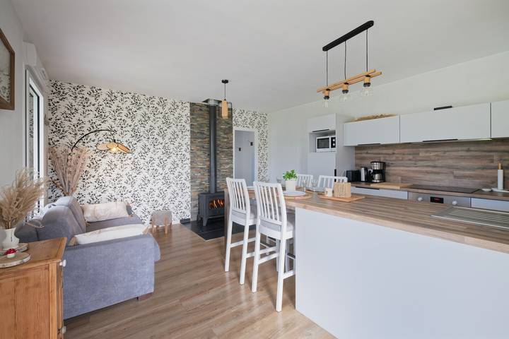 Maison de vacances pour 3 personnes, avec jardin, animaux acceptés dans le Morbihan