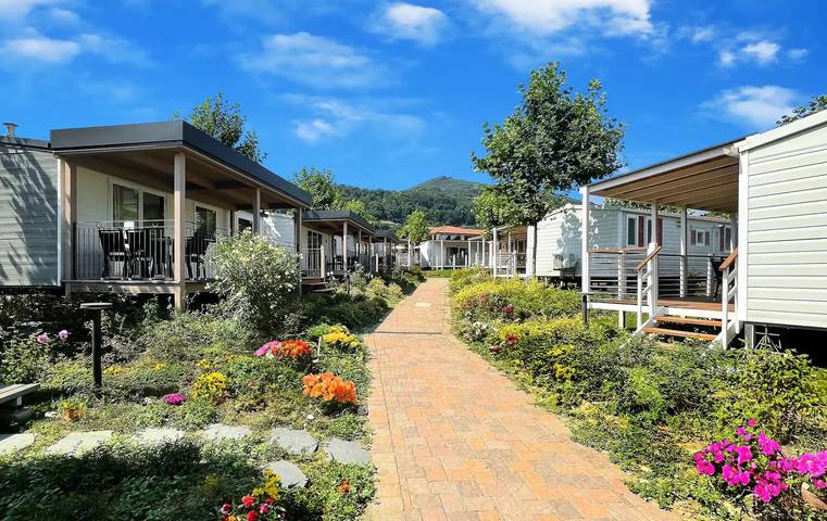Bungalow für 2 Personen, mit Terrasse und Pool im Piemont - 4