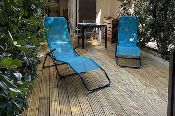 Gîte pour 2 personnes, avec balcon dans Plage La Capte