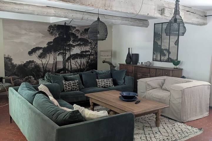 Gîte pour 20 personnes, avec Jardin à Camaret-sur-Aigues - 4