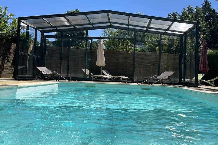 Appartement de vacances pour 6 personnes, avec Terrasse et Jardin
