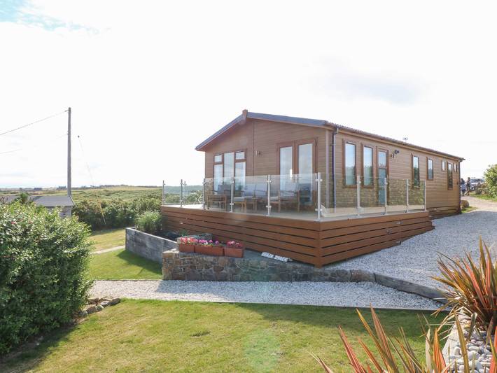 Lodge para 6 pessoas com jardim in Gwynedd
