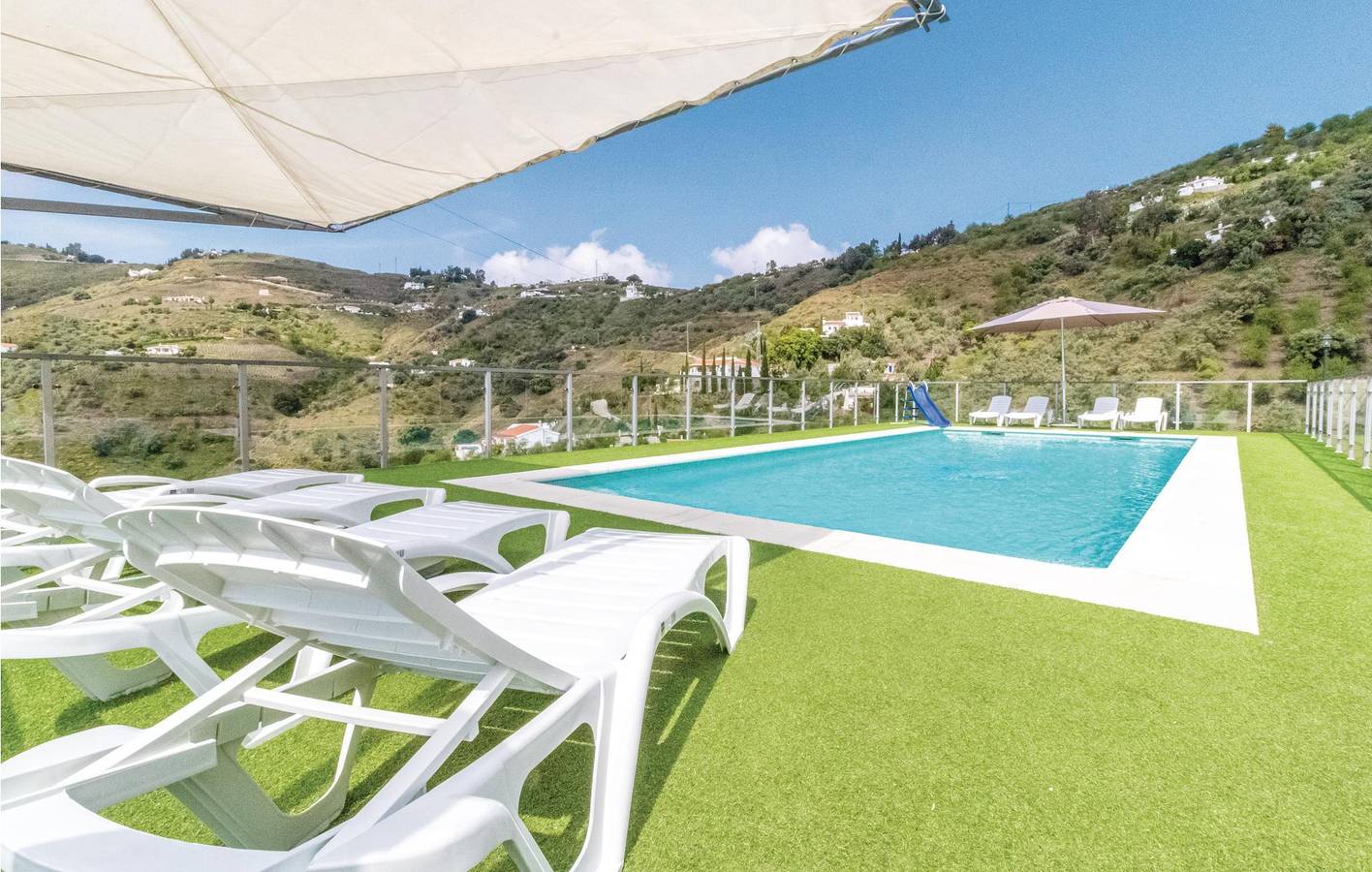 Estancia relajante con piscina y terraza - Cerca de Cómpeta in Cómpeta, Provincia de Málaga