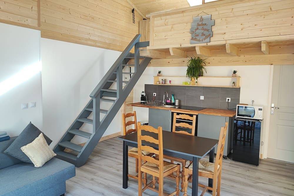 Ganze Wohnung, Studio-Ensuite-Bergblick-Mezzanine in Susville, Vercors