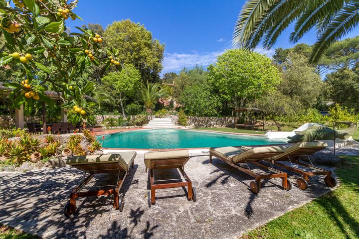 Mallorquinische Finca Es Lloquet mit großem Pool, Wlan, Garten, Terrasse und Balkon in Capdepera, Mallorca Osten