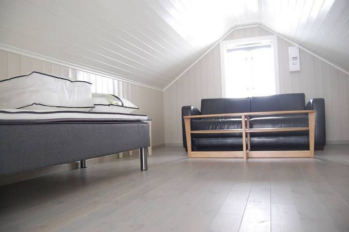 Alsing-Bua, Sund in Lofoten in Flakstad