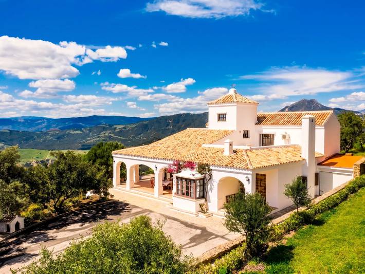 Finca für 8 Personen, mit Balkon und Terrasse sowie Garten in Casares - 2