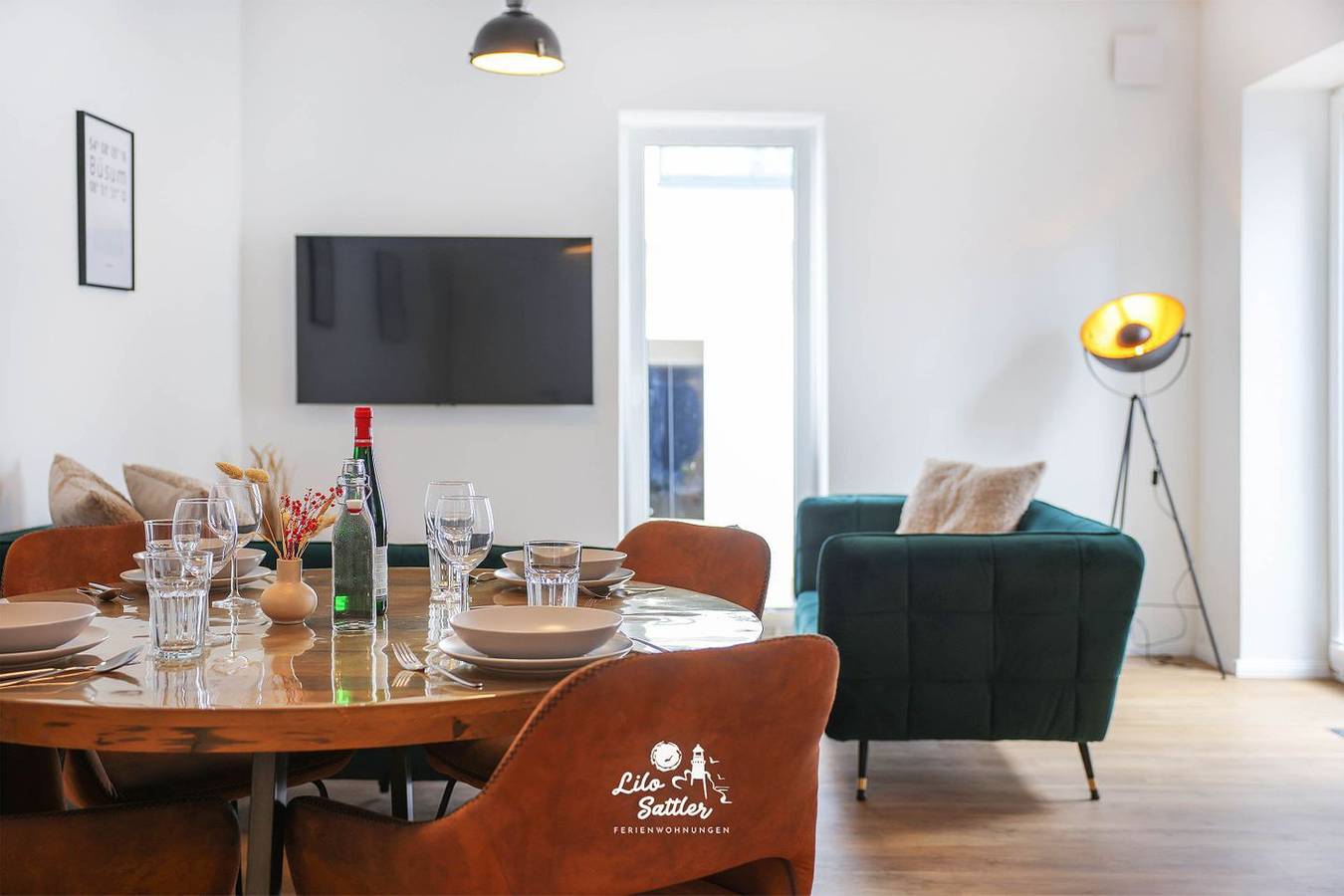 Ganze Wohnung, Ferienwohnung Deichstuben 1 in Büsum: Hafen, 2 Sz, Sauna & Terrasse in Hafen Büsum, Büsum