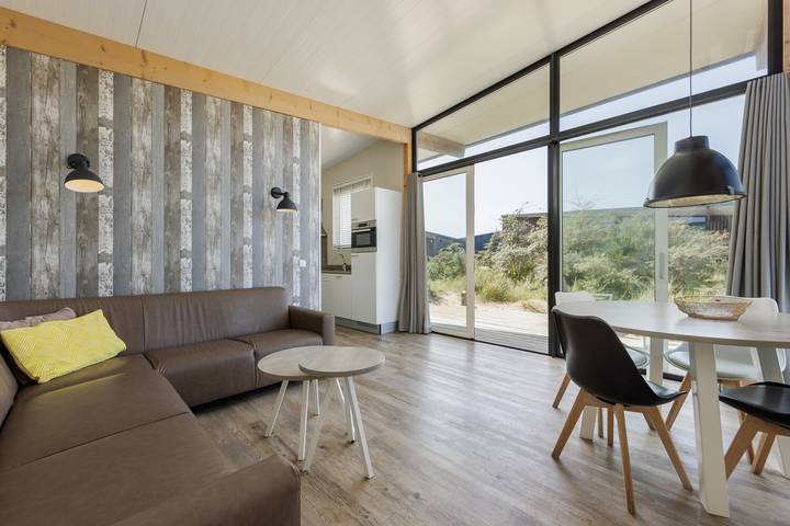 Chalet für 4 Personen, mit Terrasse und Balkon/Terrasse in Nordholland - 3