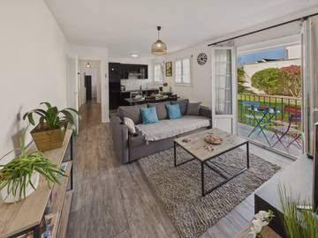 Gîte pour 4 personnes, avec balcon à Loctudy