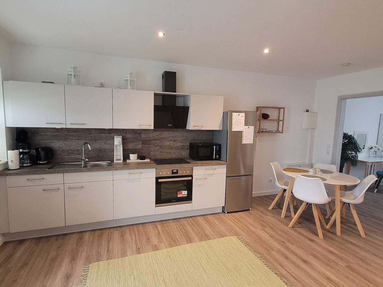 Ganze Wohnung, Apartment 'Rike' mit gemeinsamer Terrasse, Gemeinschaftsgarten und Wlan in Oesterdeichstrich, Dithmarschen