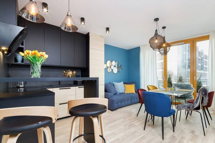 Apartament wakacyjny dla 6 osób, z ogród w Kraków