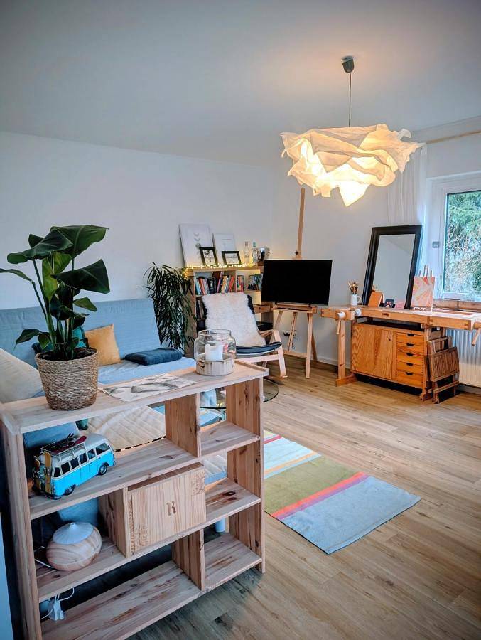 Ferienwohnung für 3 Personen, mit Balkon und Terrasse sowie Ausblick in Bad Hönningen