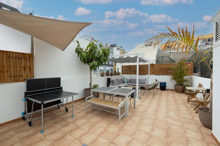 BnB für 2 Personen, mit Terrasse und Ausblick auf Gran Canaria