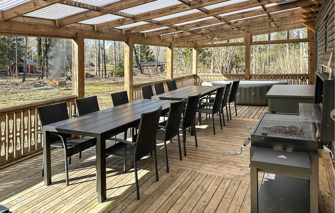 Ferienhaus für 8 Personen mit Terrasse in Stockholm und Umgebung