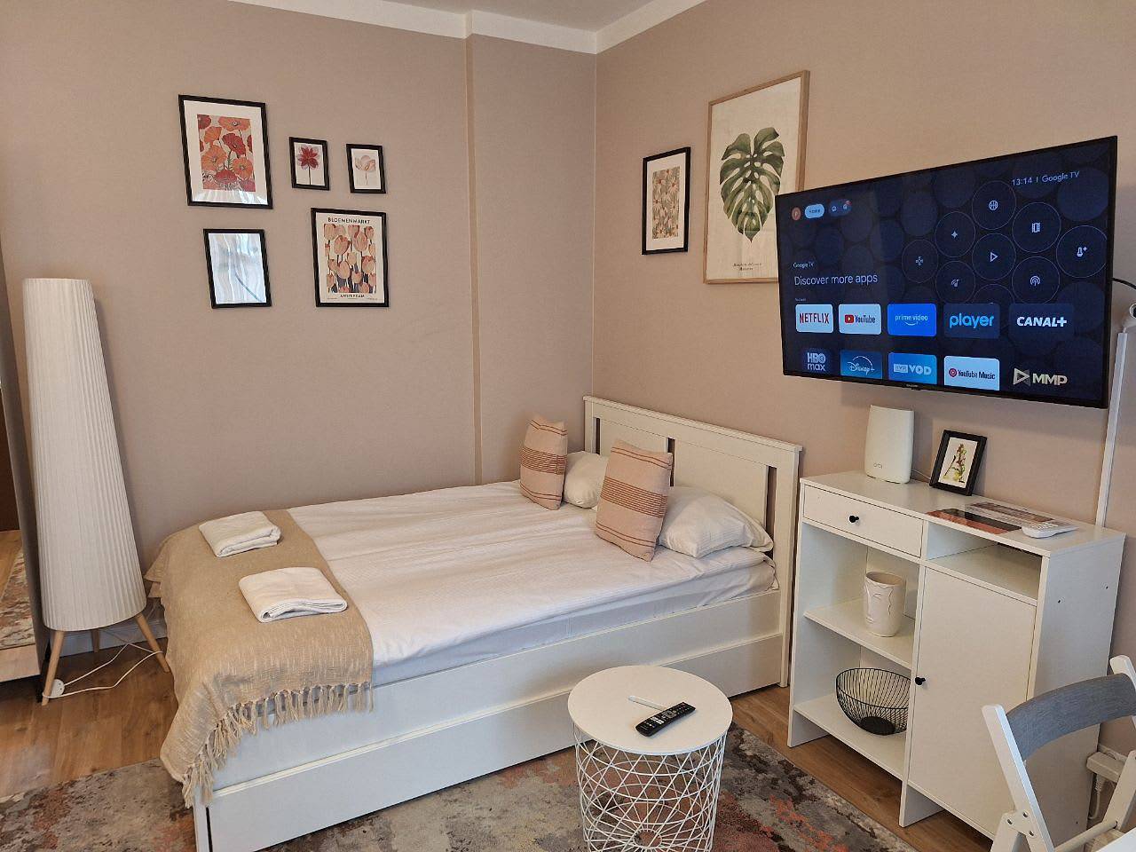 Cały apartament wypoczynkowy, Stylish Studio in the Center | Balcony and 900 m to the Market Square in Kazimierz (Kraków), Kraków