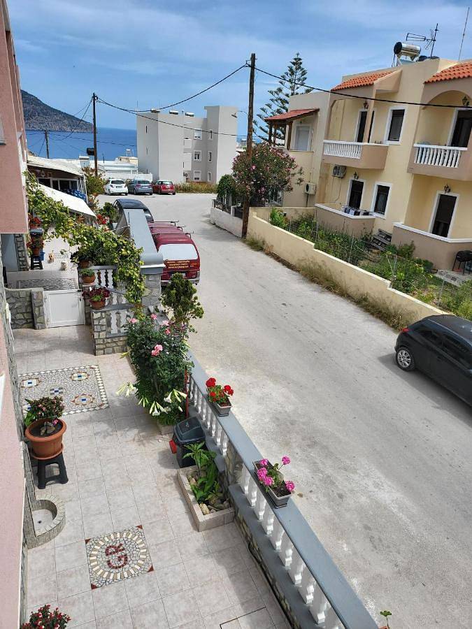 Vakantieappartement voor 4 personen, met balkon en uitzicht op Karpathos