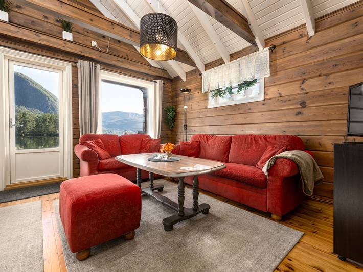 Ferienhaus für 6 Personen, mit Terrasse und Garten sowie Seeblick in Norwegen - 3