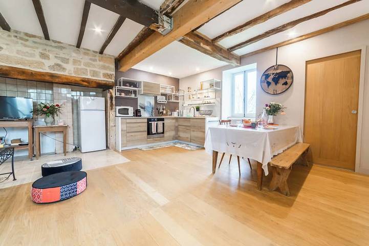 Maison de vacances pour 4 personnes, avec piscine et jardin - 1