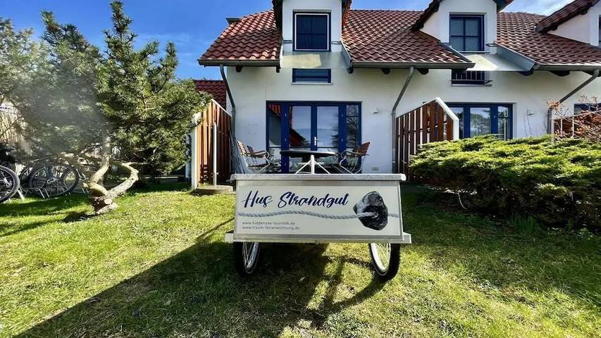 Ferienhaus für 5 Personen, mit Garten auf Hiddensee