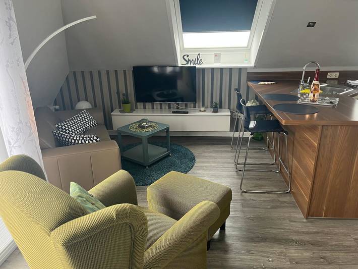 Ferienwohnung für 2 Personen, mit Balkon und Garten - 1