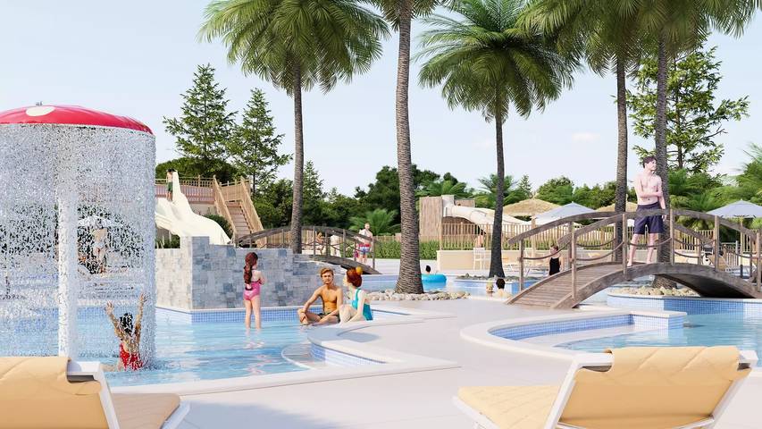 Mobil home pour 6 personnes, avec piscine, animaux acceptés à Vitrac - 2