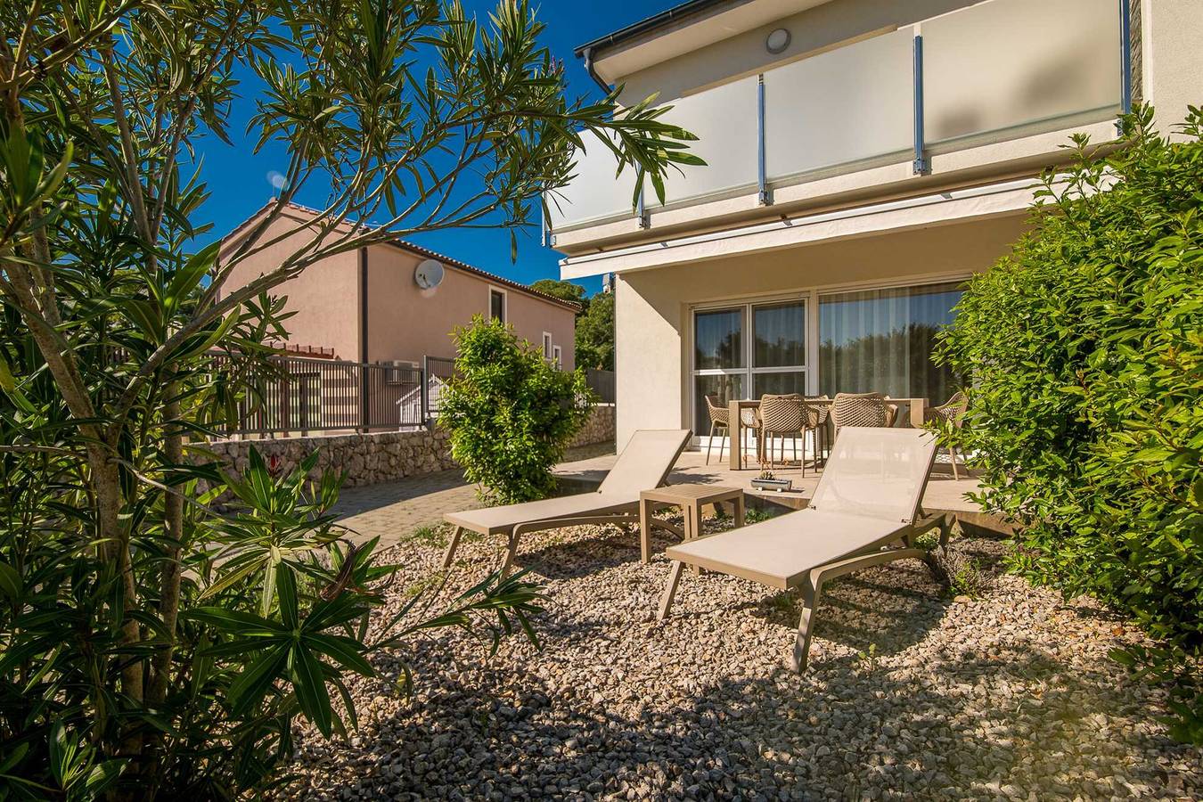 Ferienhaus Nemo mit Garten in Malinska-Dubašnica, Krk