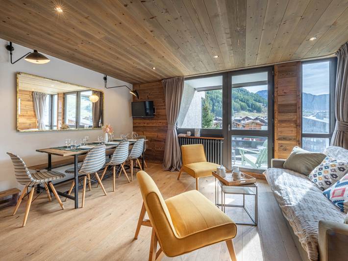 Gîte pour 6 personnes, avec Balcon dans Office De Tourisme De Val D Isere